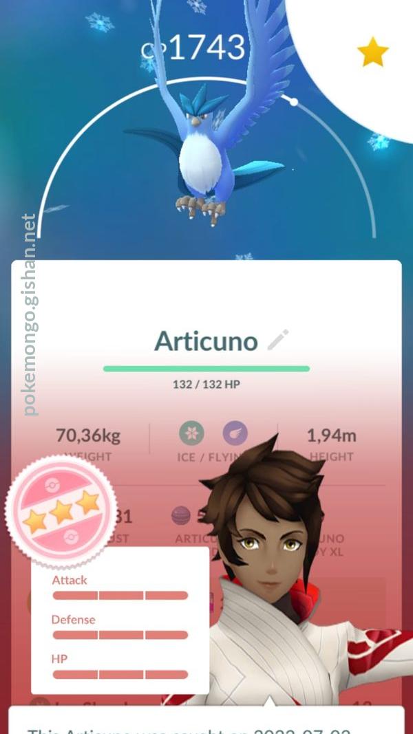 Como vencer Articuno em Pokémon GO