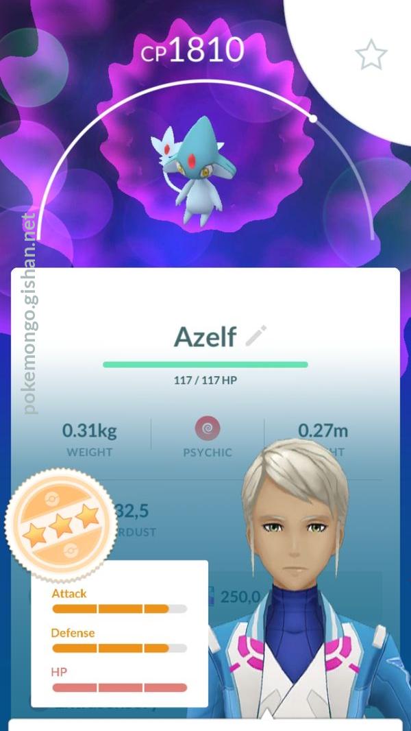 Azelf - Pokemon Go