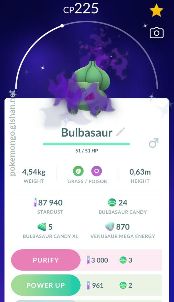 Pokemon Shiny Bulbasaur 3