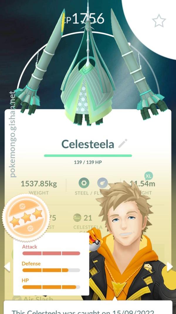 Celesteela - Pokemon Go