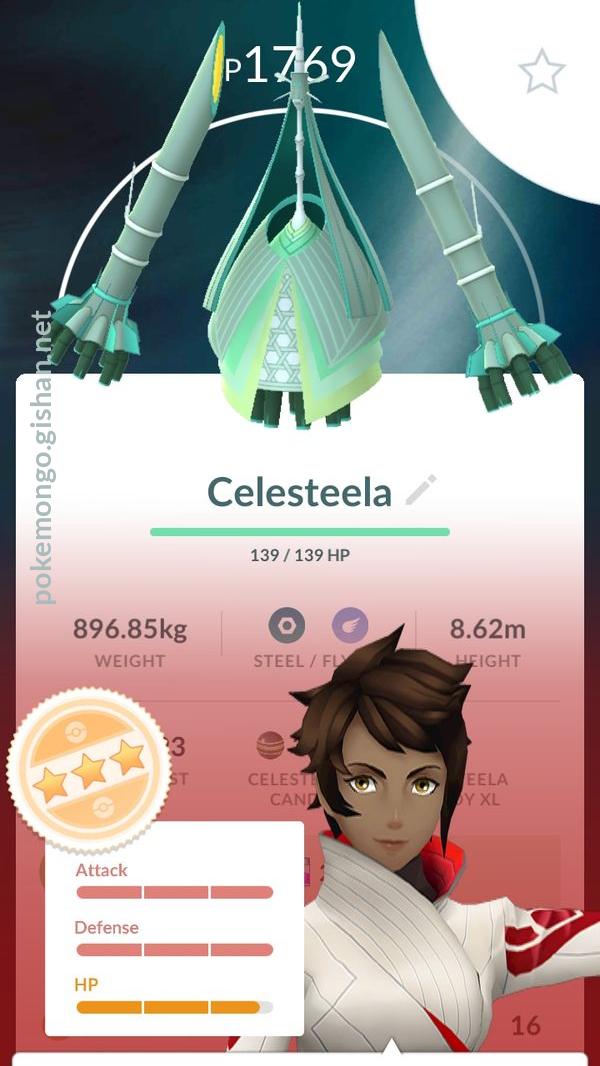 Celesteela - Pokemon Go