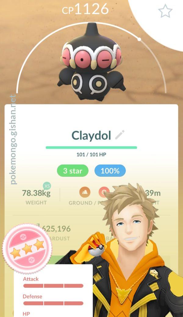 pokemon claydol evolution