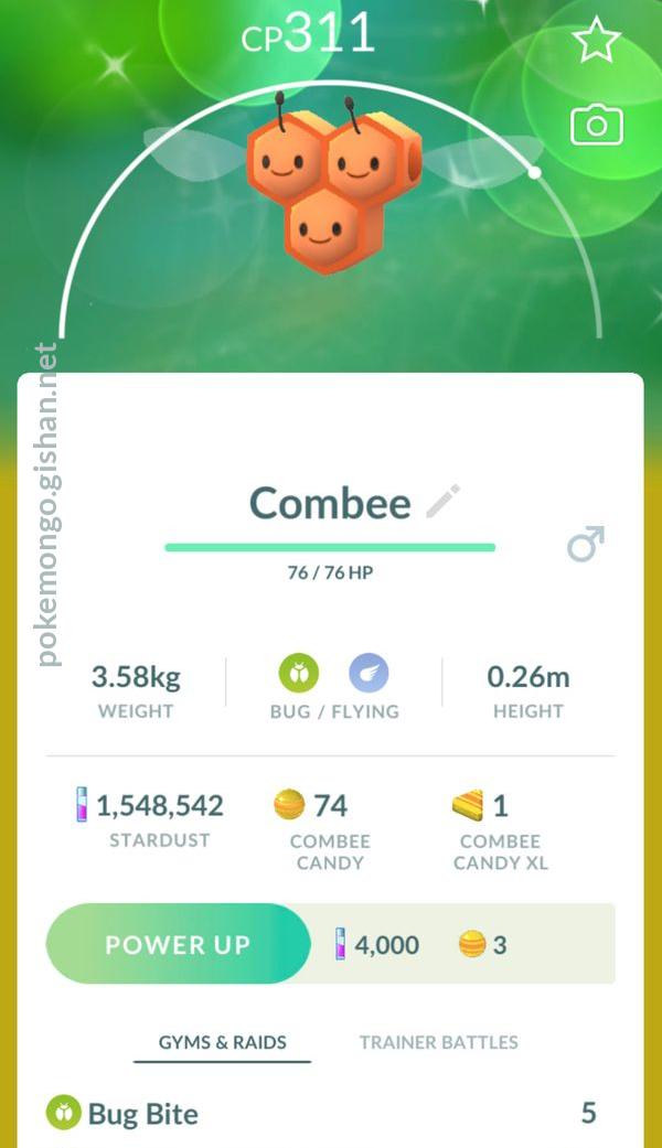 Combee - #415 -  Pokédex