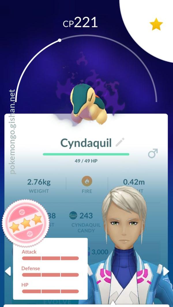 Cyndaquil - #155 -  Pokédex