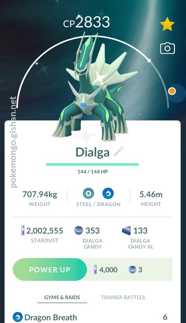 Pokemon Go Palkia 😍 High CP