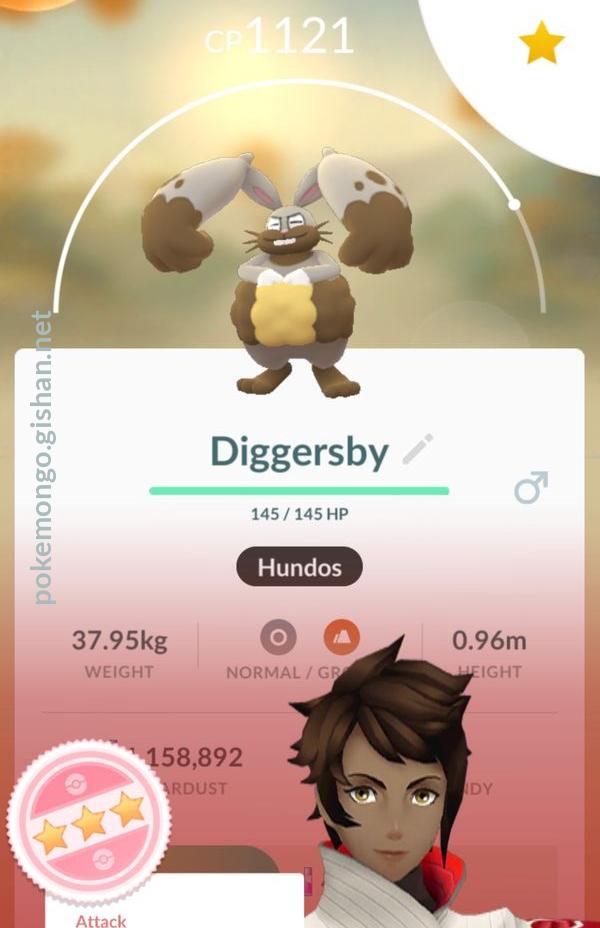 Diggersby - Pokemon Go