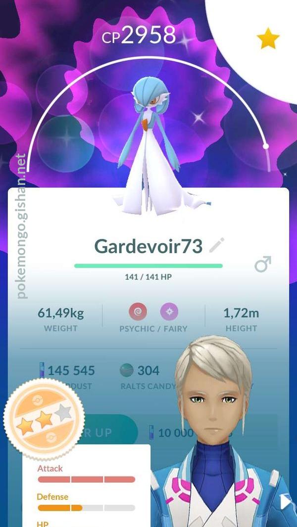 Caught a shiny Gardevoir today :) : r/pokemongo