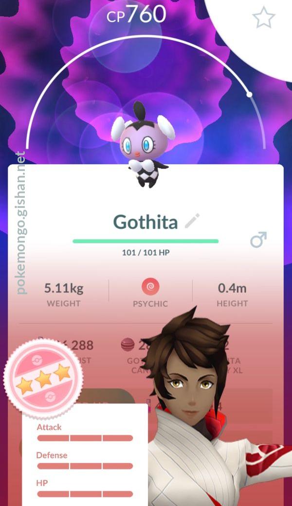 Gothita (Pokémon GO) - Best Movesets, Counters, Evolutions and CP