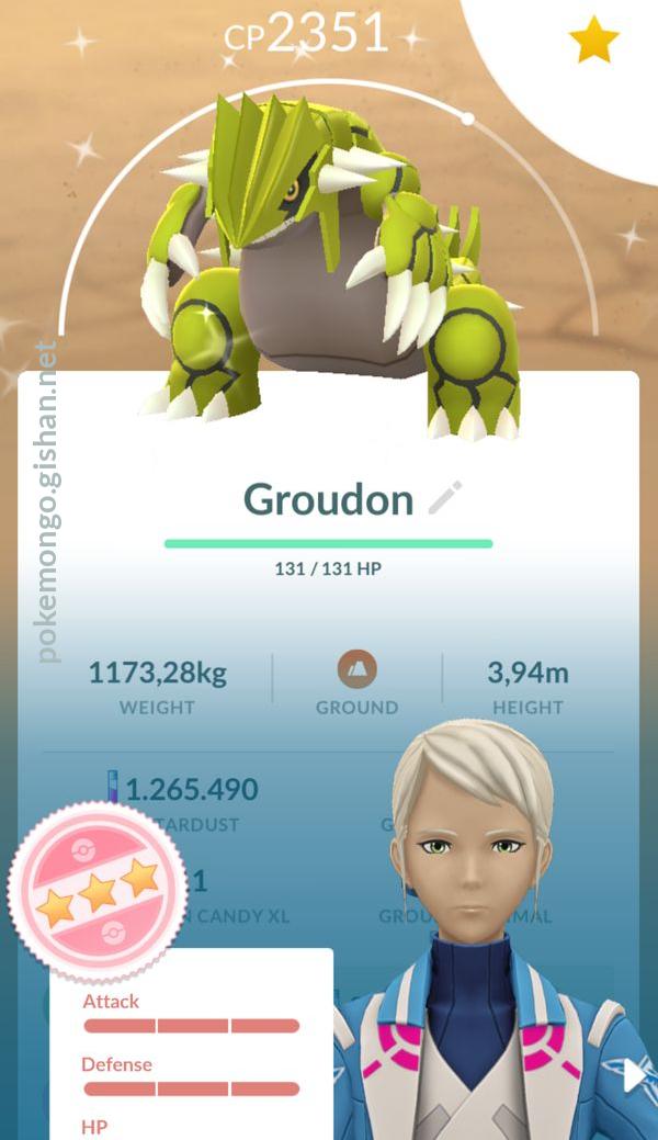 Groudon  Pokemon GO Amino