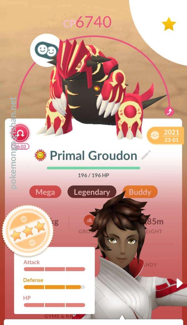 PRIMAL GROUDON IN POKÉMON GO! 