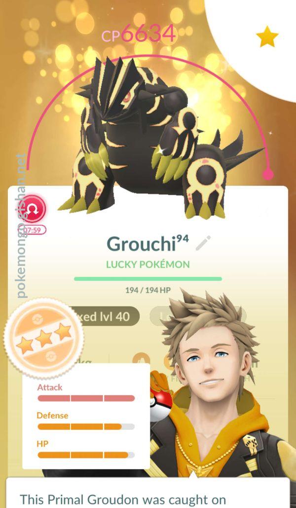 PRIMAL GROUDON IN POKÉMON GO! 