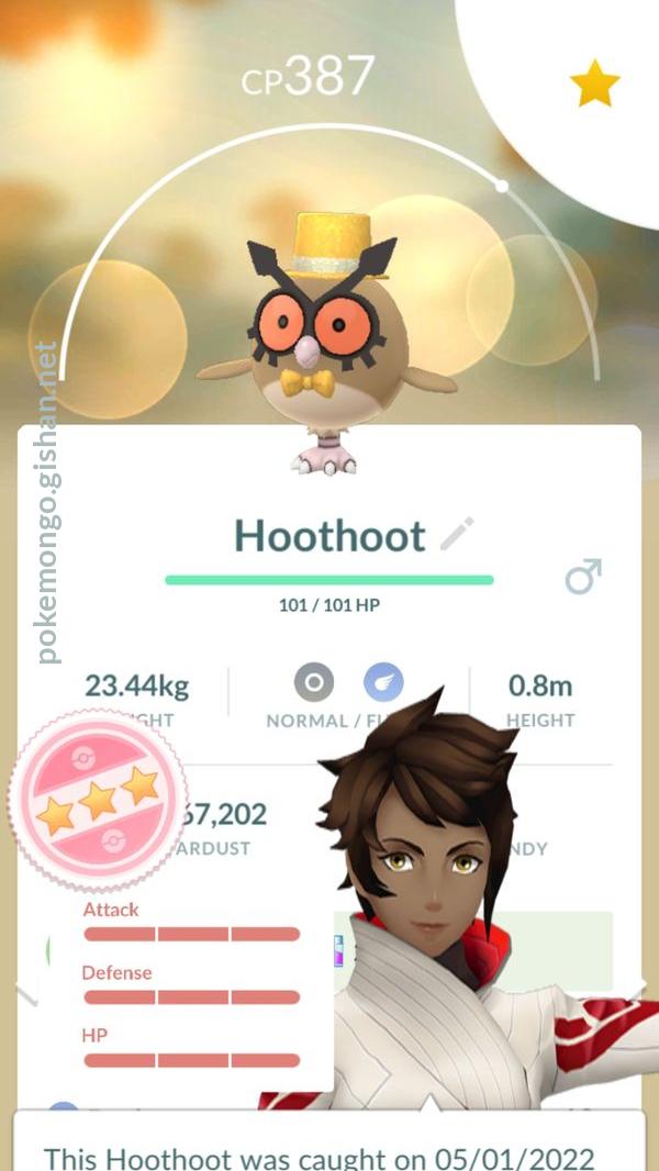 Hoothoot - #163 -  Pokédex