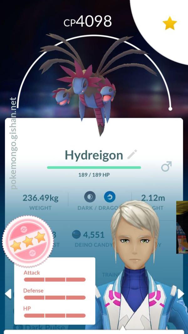 Hydreigon (Pokémon GO): Stats, Moves, Counters, Evolution