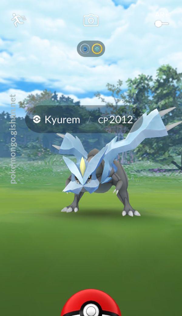 Kyurem Pokemon Go