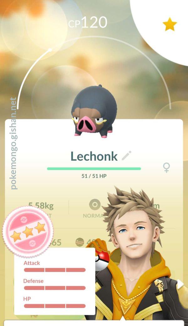 Lechonk - #915 -  Pokédex