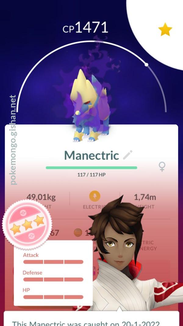 Manectric - Pokemon Go