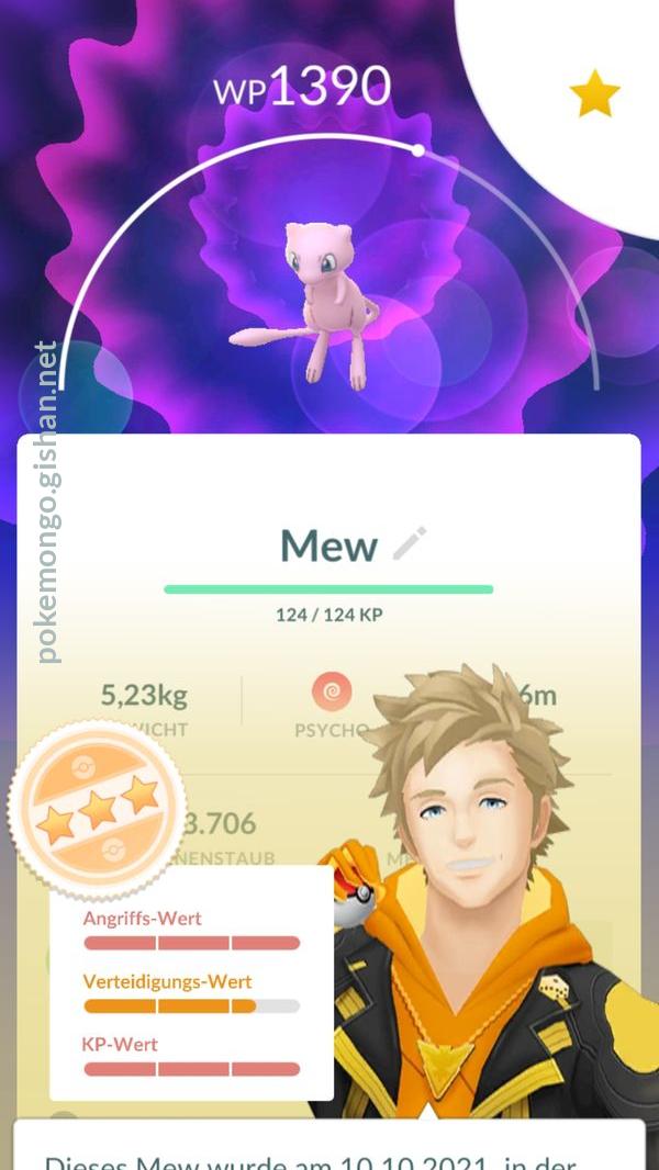 Mew - Pokemon Go  Pokemon mew, Mew and mewtwo, Pokemon