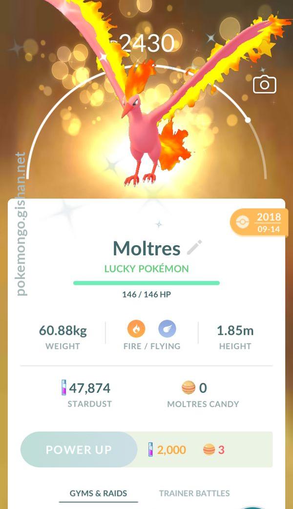 Pokemon Go Moltres Day: raid tips to get a Shiny Moltres with Sky