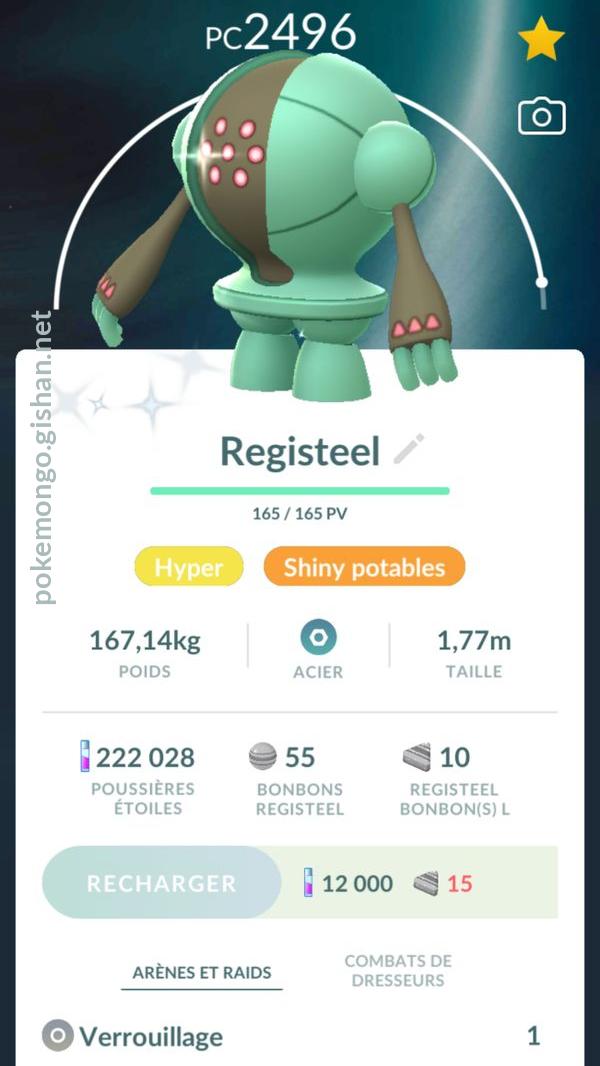 Registeel (Pokémon) - Pokémon GO