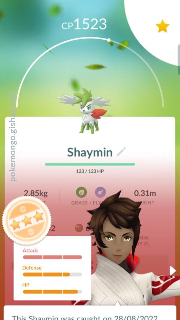 Shaymin Sky Form #492 Pokemon Figure