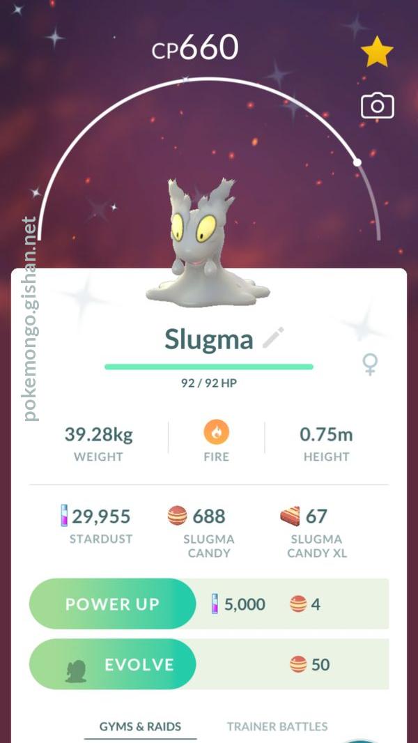 Slugma Wailmer Fomantis, Pokémon GO Element Cup