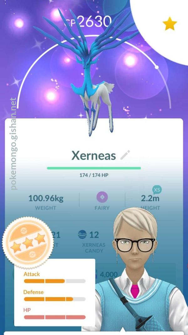 Xerneas (Pokémon) - Pokémon GO