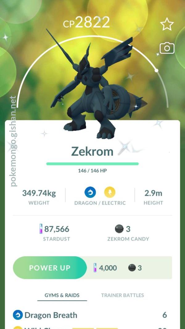 Zekrom Pokémon GO Meta Analysis