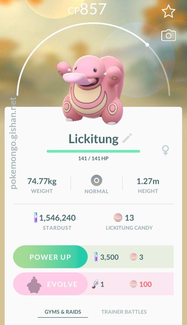 lickitung shirt pokemon go