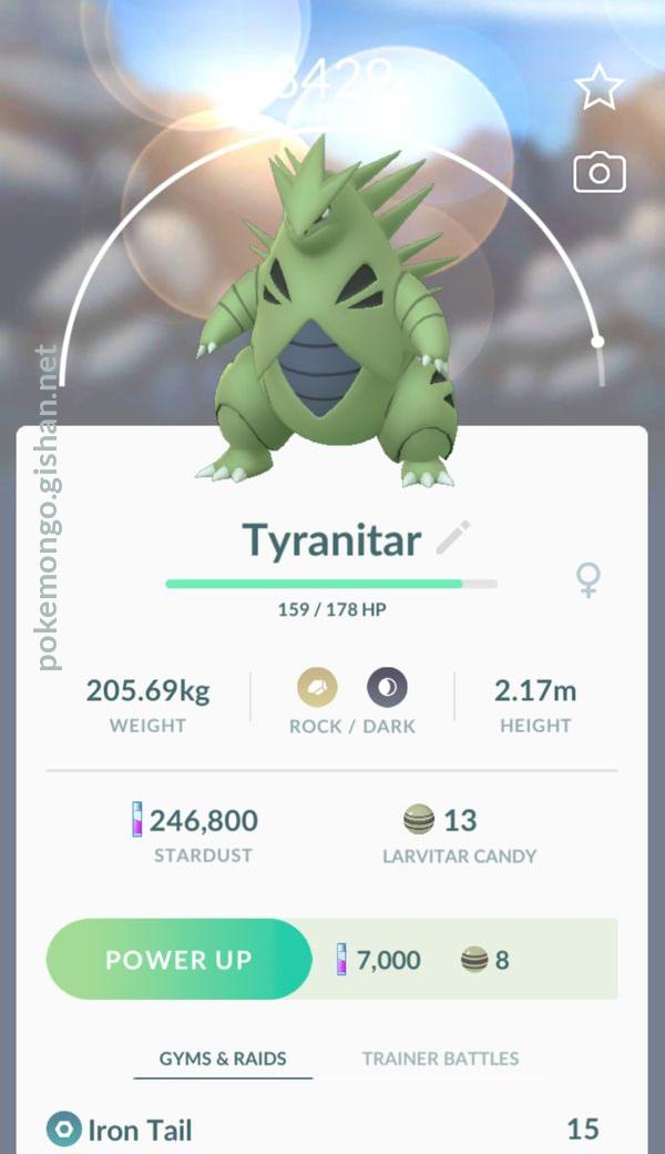 Tyranitar - #248 -  Pokédex