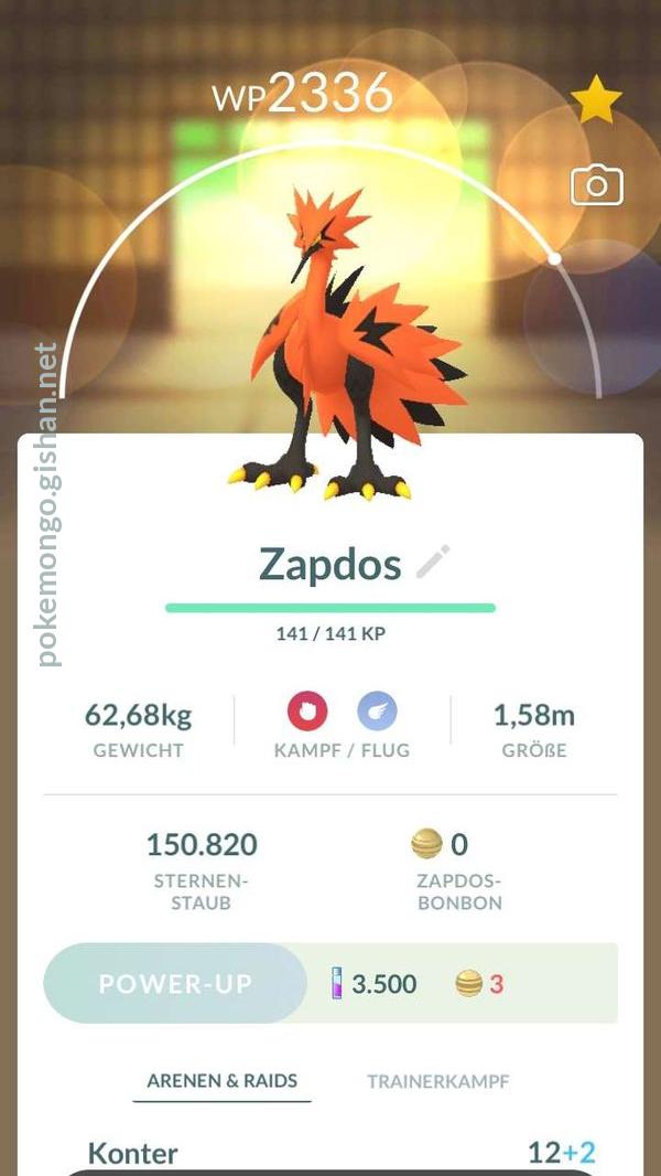 Zapdos - Pokemon GO - Pokemon